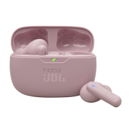 JBL Wave Beam 2 - Pink - True Wireless Noise Cancelling Earbuds - Hero
